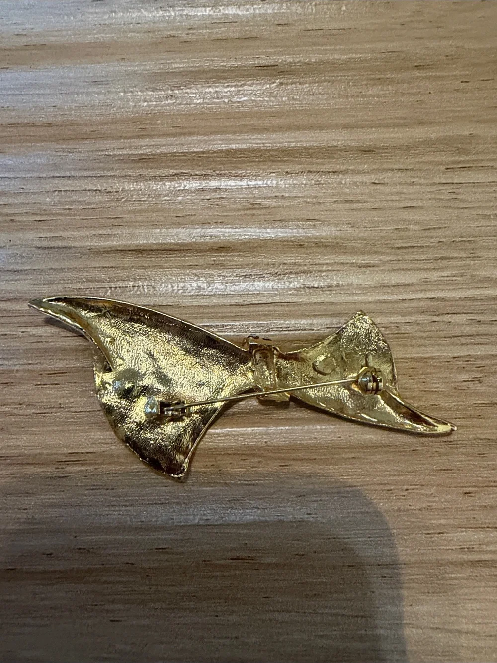 Multi Color Gold Brooch